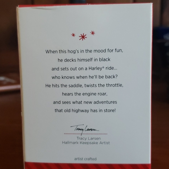 Harley-Davidson Hallmark Harley Hog Ornament - Picture 2 of 7